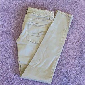 Khaki Jeggings